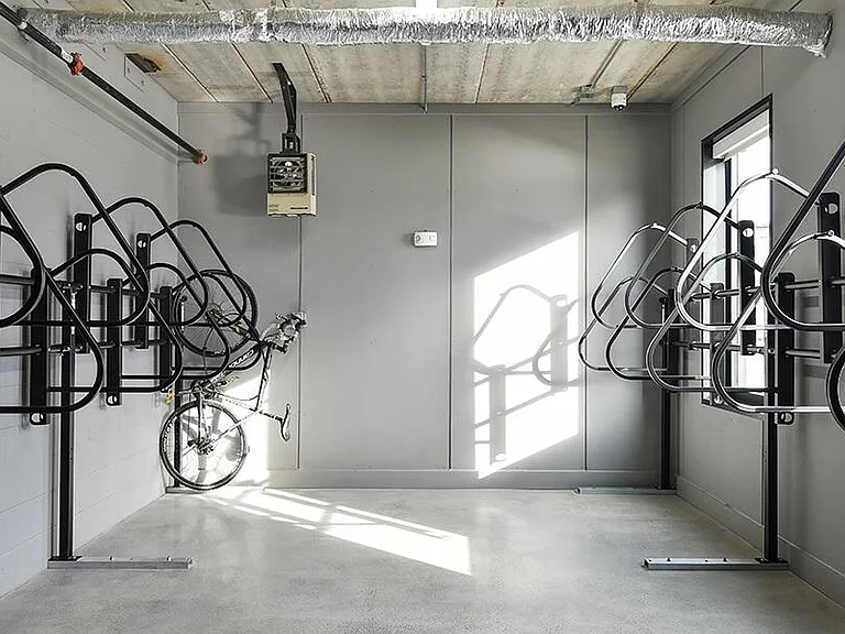Free bike storage
