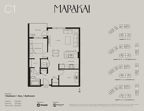 Floor plan A208-D