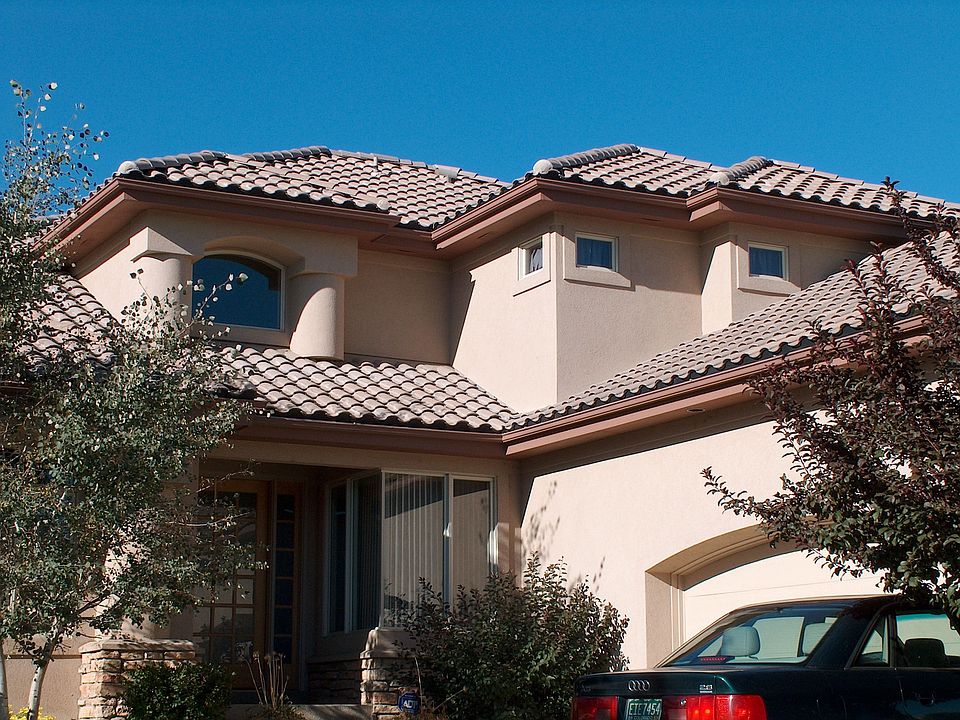 close up view of front of house