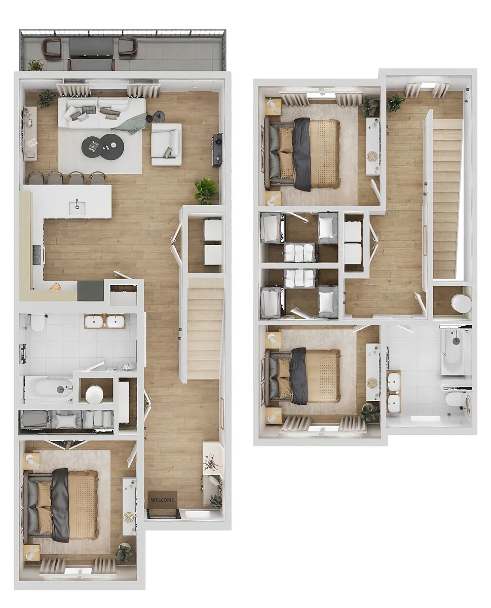 Floor plan ELM