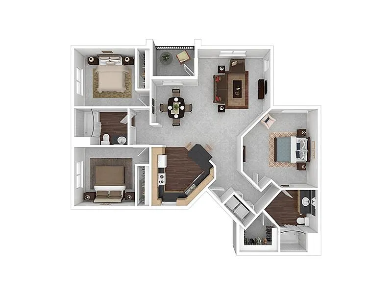 Floor plan 3X2-1314
