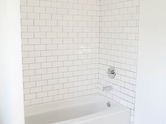 Tiled shower