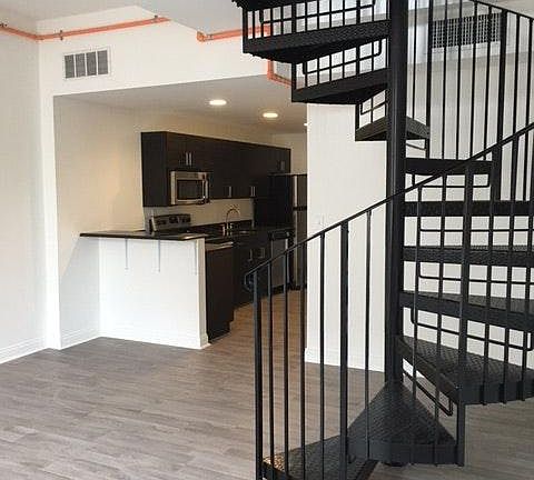 STAIRCASE CONNECTING TWO FLOOR LIVING AREA