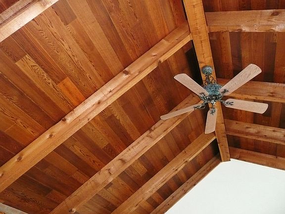 Redwood/Cedar ceilings