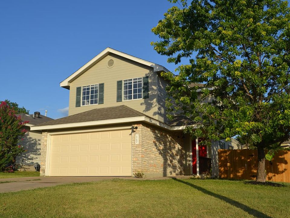 Home located on corner lot.