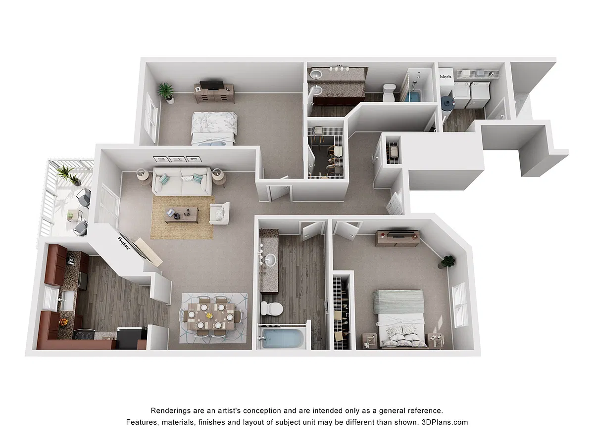 Floor plan The Rockefeller Lower