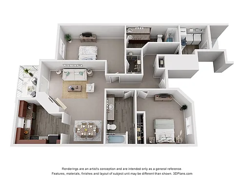 Floor plan The Rockefeller Lower