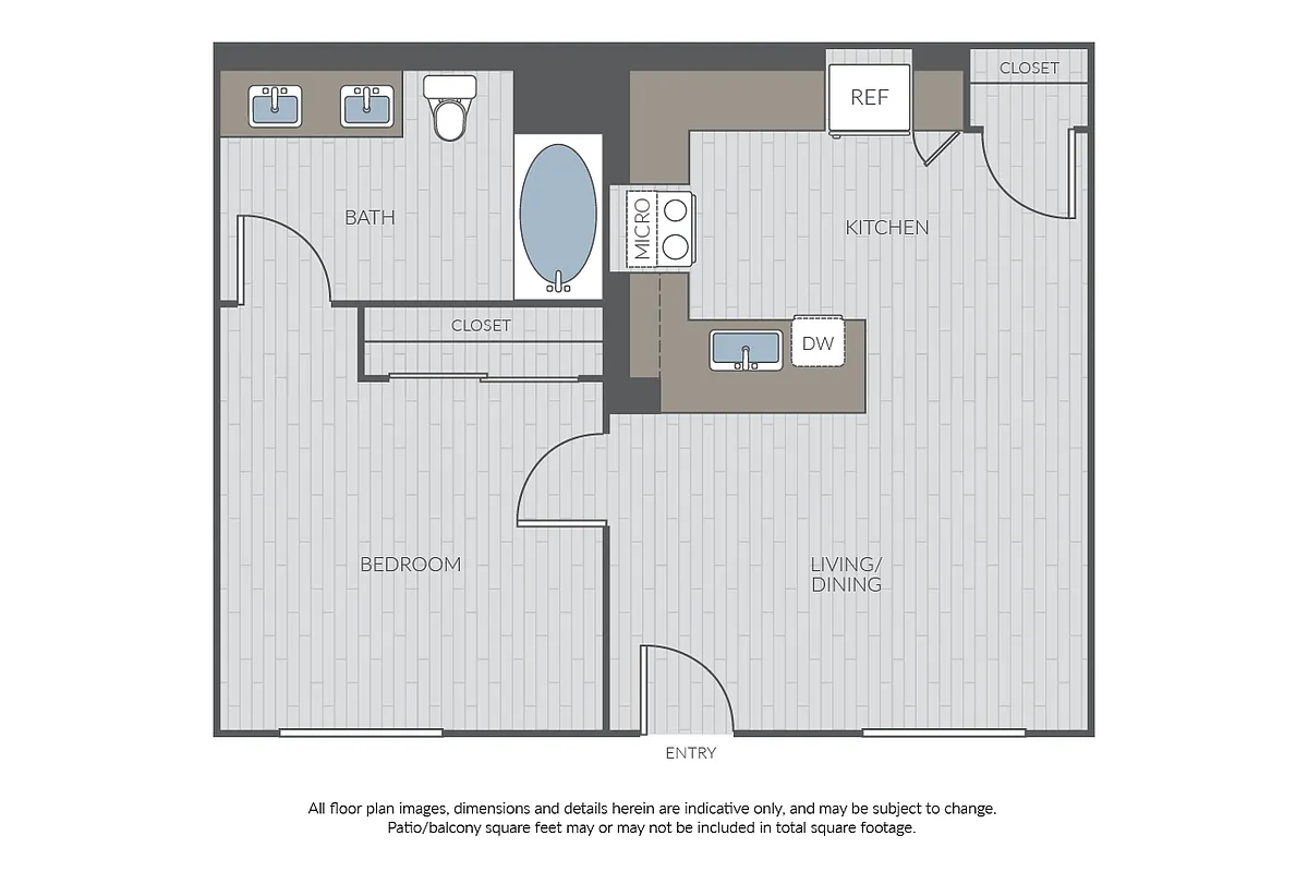 Floor plan Plan 1B - BRAND NEW!