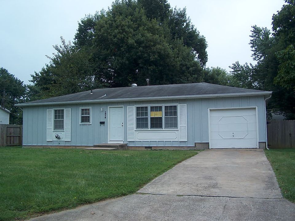 Front View - Attached Garage