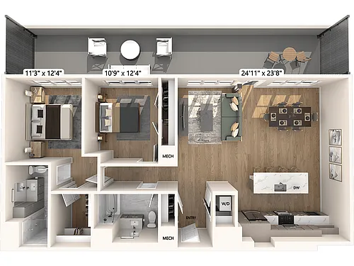 Floor plan B16a-Signature