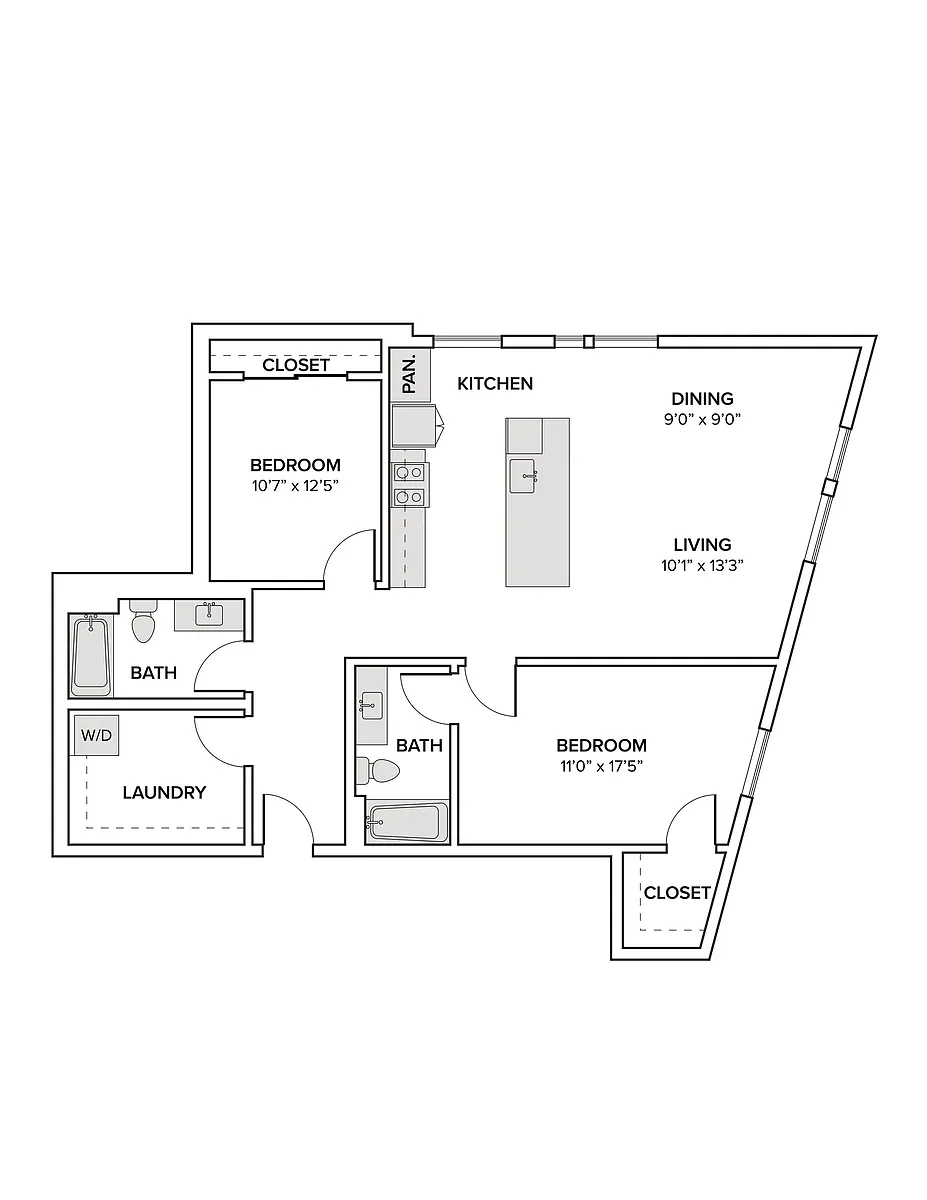 Floor plan A14D