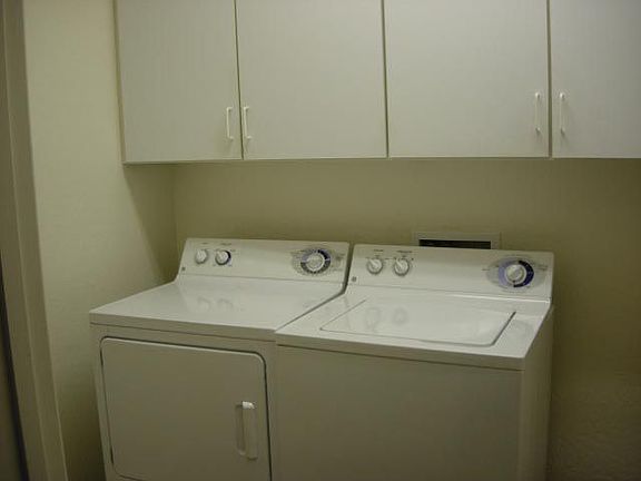Even the Washer & Dryer are Included