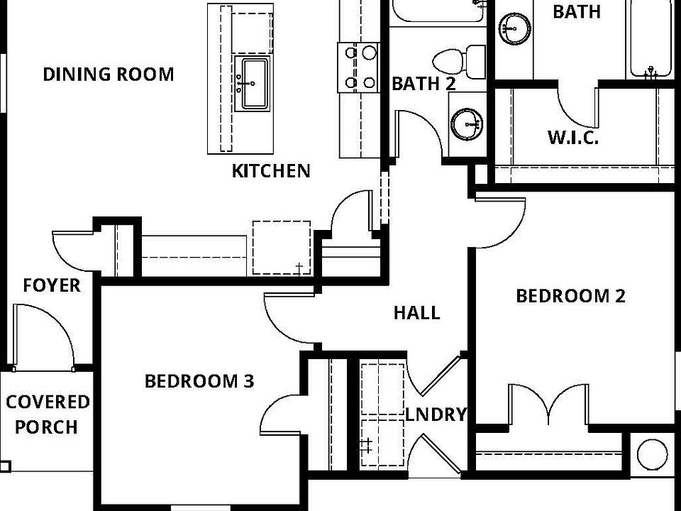 Charming layout of the Bay plan.