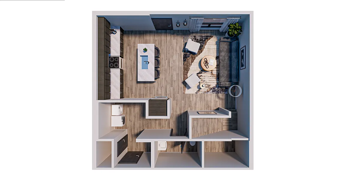 Floor plan 2 Bedroom, 2.5 Bath