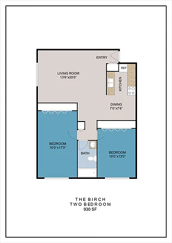 Floor plan The Birch
