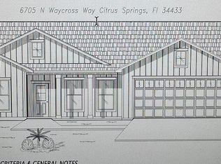 6705 N Waycross Way, Citrus Springs, FL 34433