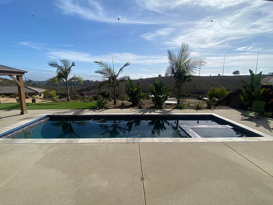 Pool/Jacuzzi looking out from great room