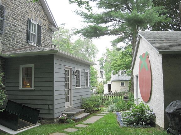 Rear Entrance, Garage