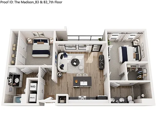Floor plan B3