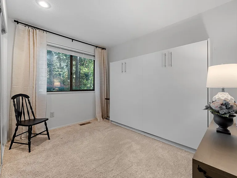 2nd bedroom closed murphy bed