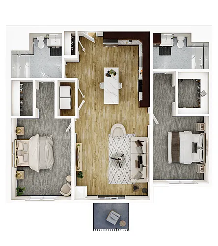 Floor plan Daisy
