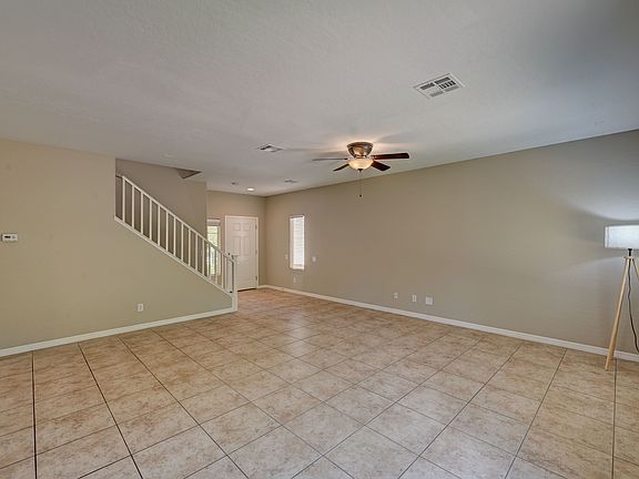 Front Entrance and Living Room