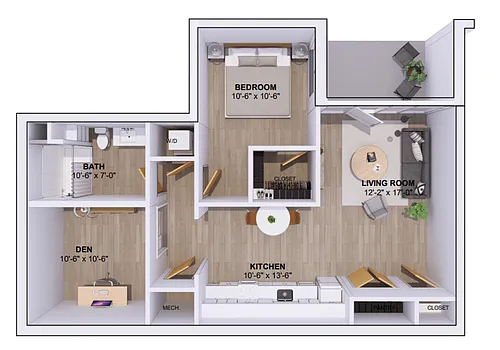 Floor plan 5A-1J