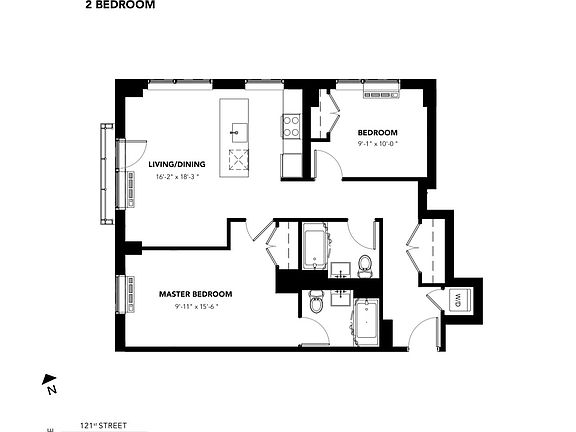 2nd image of 2211 3rd Ave Unit 6-A
