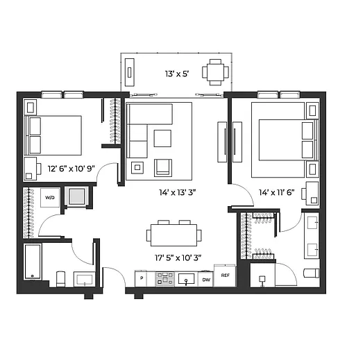 Floor plan Lux 1035
