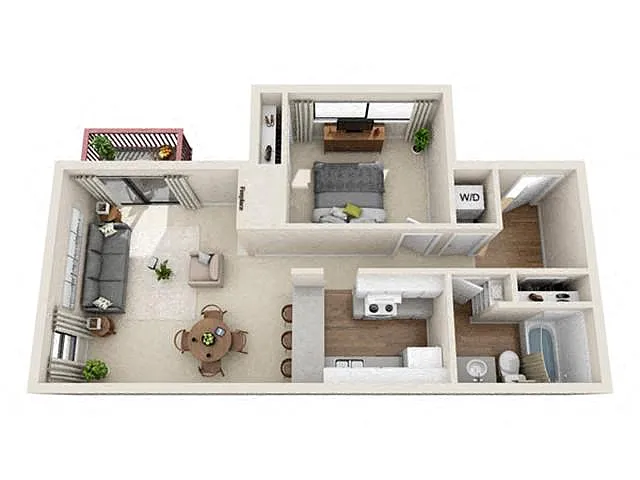 Floor plan The Cottonwood