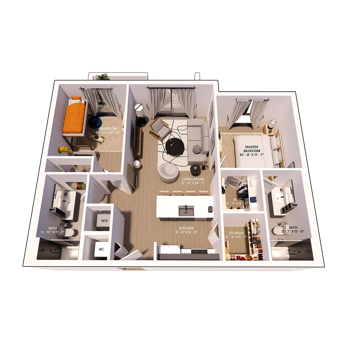 Floor plan B2
