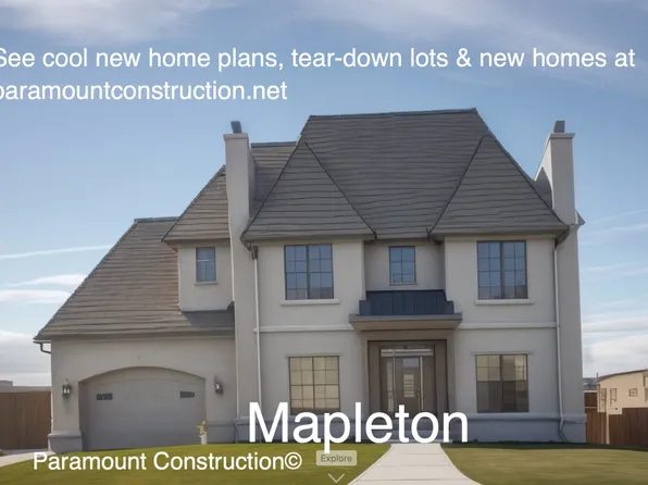 Mapleton Plan, PCI - 20814