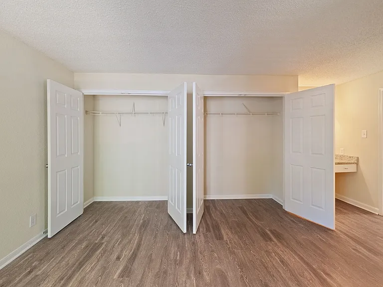 Abundant closets to meet your clothing and storage needs