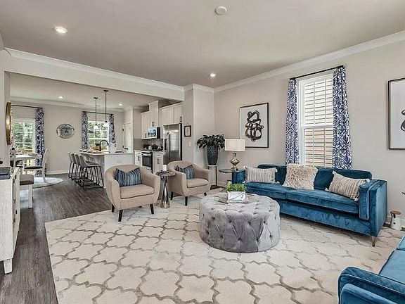 Main Living room opens to Kitchen