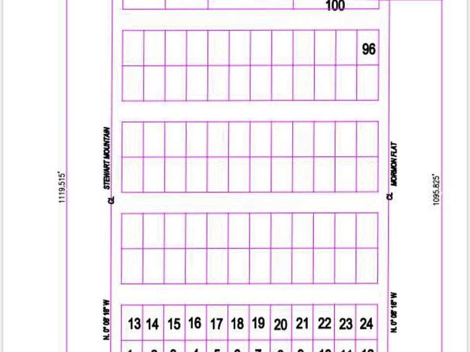 Note: All Street with is 60_-0_ wide. The address is not assigned yet and it is on front of the 6594 W Brook Dr, Golden Valley, AZ 86413