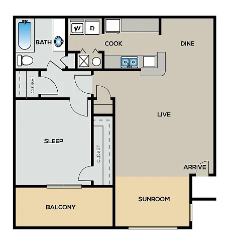 Floor plan A1