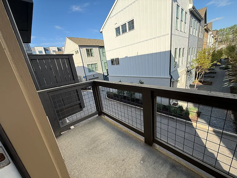Main floor balcony