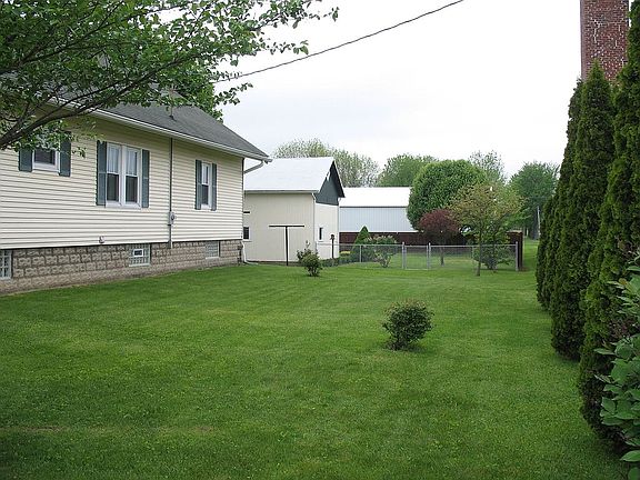 Side yard & back fenced