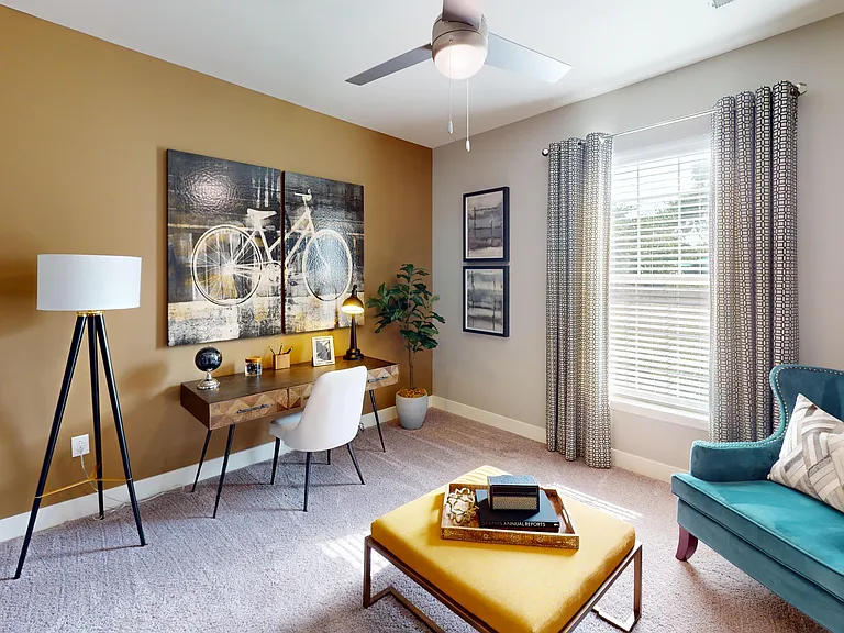 Flexible by design _ our variety of floor plans means you can easily transform a spare bedroom into a stylish home office or cozy den to suit your lifestyle.