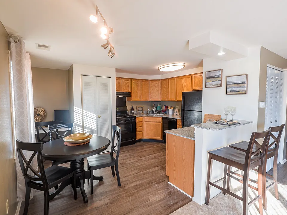 Kitchen and Dining Room at Archer's Pointe Apartments