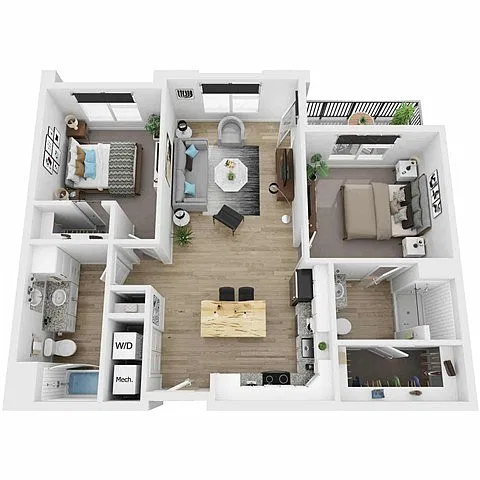 Floor plan Elray