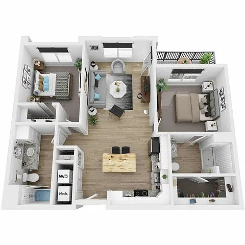 Floor plan Elray