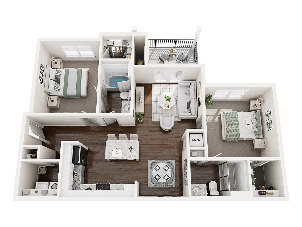 Floor plan B1