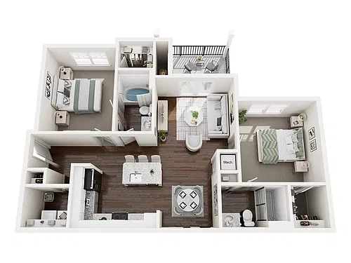 Floor plan B1