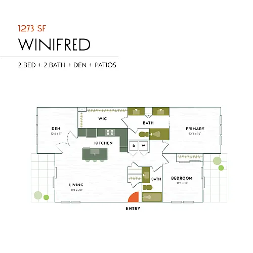 Floor plan Winifred