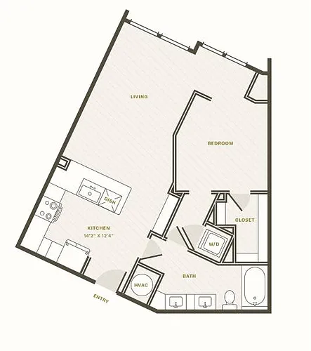 Floor plan The Federal