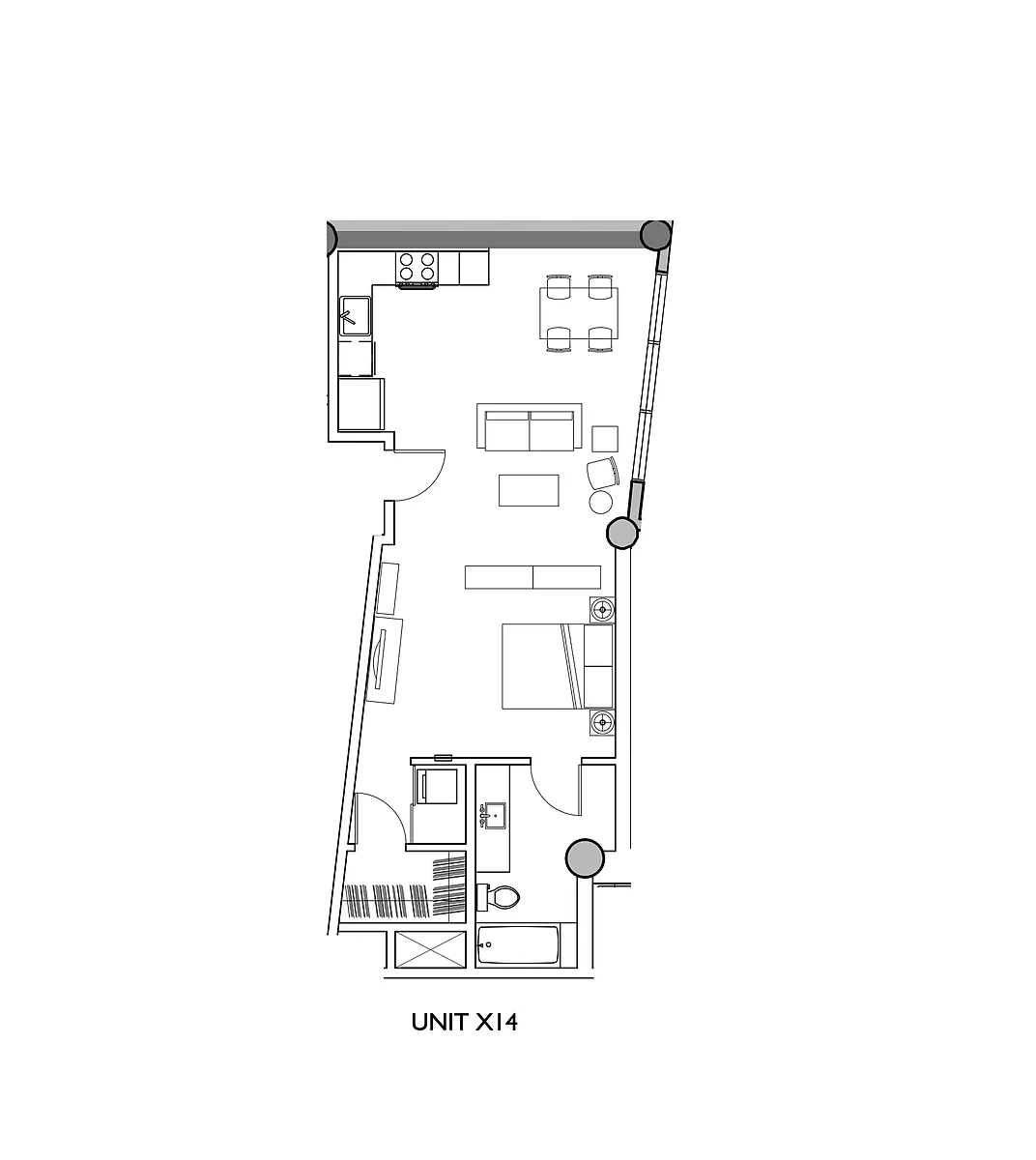 Floor plan Derrah