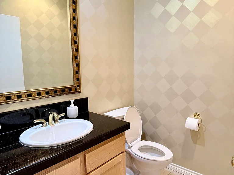 Guest bathroom conveniently located near the main living area.