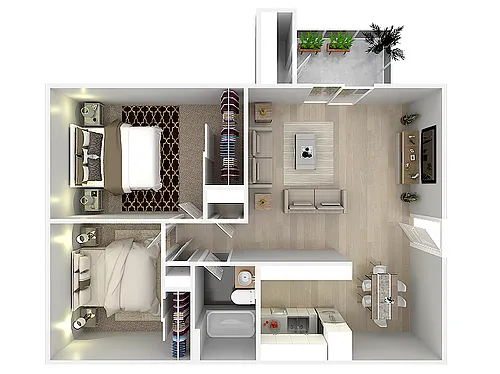 Floor plan 2X1