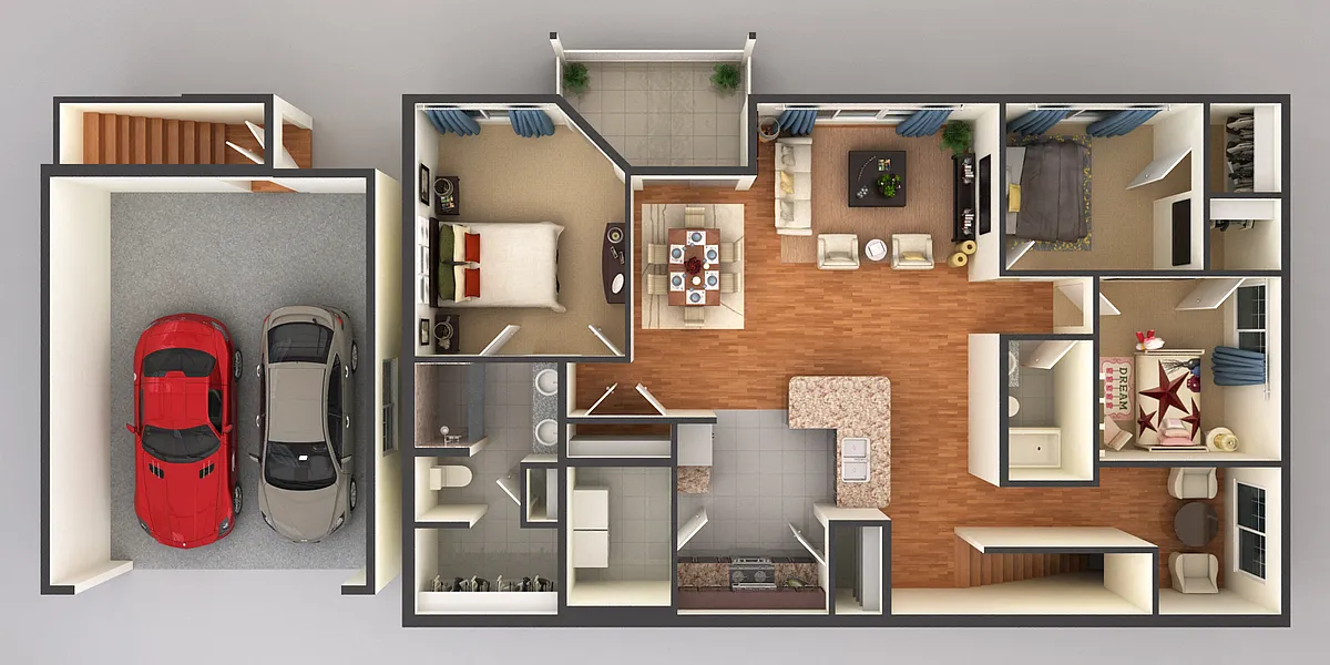 Floor plan E